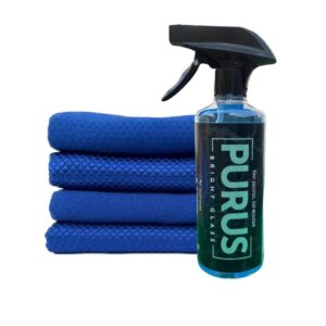 Bright Glass & Glass Towel