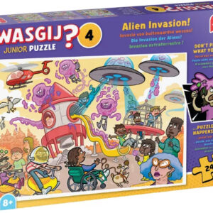 6 Juni 2025 | Wasgij Junior 4 | Invasie van buitenaardse wezens!  | 240 stukjes
